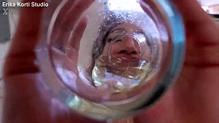 whoa, first DVP for Megan Love's perfect teen ass with double vaginal, squirts, and piss mouth from five monster cocks!