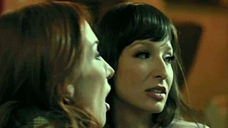 innocent family stumbles into 2 evil milfs' corrupt gangbang spree at adult cinema