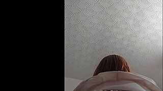 Sexy Teacher Secretary in Stockings Skirt Lifts Legs for Bookworm Ass