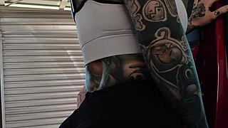 Gym Milf's Big Tits and Ass Workout Temptation