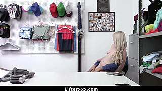 oh shit i got caught stealing now fucking to pay up!