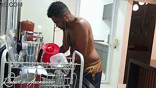 while my wife's at work i rip clothes and fuck my slutty sister-in-law's tight ass hard