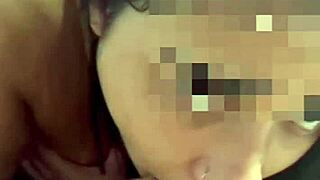 young wife gapes on old hubby's monster cock in homemade brazilian cuckold