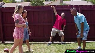 daughters spoil old stepdads post soccer familyorgasm orgy