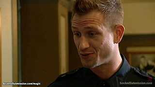 Security Guards Roughly Anal Bang Bound Blonde Milf!