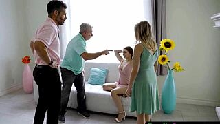 sharing stepdaughters beats fighting familyorgasm orgy fun