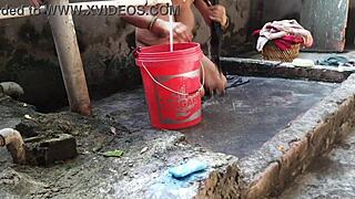 Biggest Boobs Bhabhi Drains Pussy Juices Outdoors