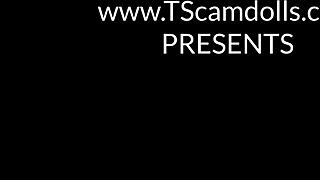Big Tits Shemale Cums Hard Outdoor Webcam Masturbation Monster Cock Wank Orgasm