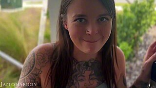 PAWG Gets Pounded Hard and Cream Pied in Therapy Session!