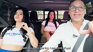 camila velasco rides fuckmachine while andrea uses dildo!!