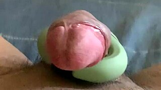 moaning toy masturbation builds to wet climax