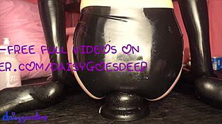 Ever tried fisting this blonde's huge ass with toys?