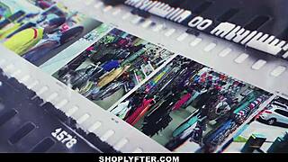 hey this shoplyfter caught lily jordan fucking instead of escaping right?