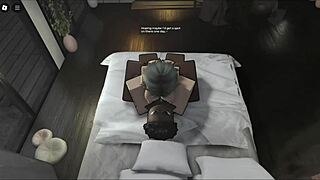 one more white bitch loses to massive black cock in roblox condo game