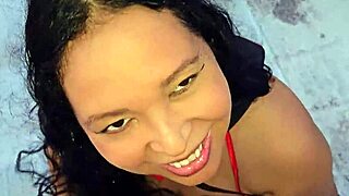 Yo this submissive latina milf gets dominated on rooftop by bricklayer 😈 blowjob facial golden shower she's such a compliant bitch 💦🚿