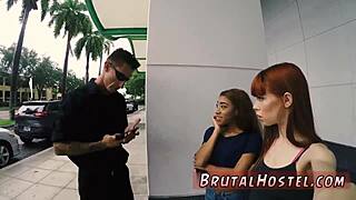 bound teen endures extreme bdsm domination hardcore