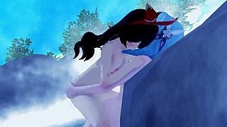Genshin Impact's Amber Futanari Moments Build Such Intense Hentai Thrills