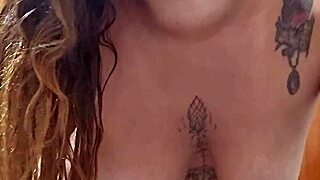 shoving panties deep in ass until soaked wet exhibitionist flash!