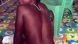 Crazy Bitch Twerks Naked Then Fucks Big Dildo Ass Pussy