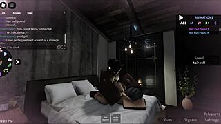 one more white bitch loses to massive black cock in roblox condo game