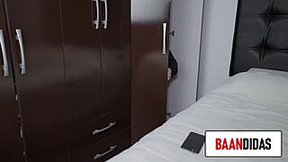 Dwarf technician sneaks in to fuck me since hubby can't keep up