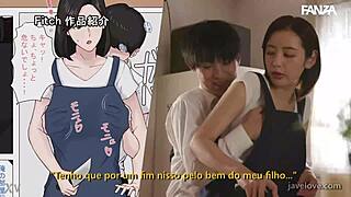 Mature Japanese Milf Kanna Misaki Eyes Only for Son