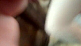 dripping wet blondie gives sloppy blowjob bent over ripped clothes