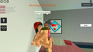 fucking this busty teen in roblox feels so damn good
