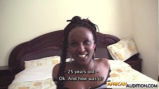 big tits african silver shines as sexy big ass black teen in hot pov sex