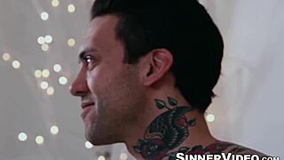 tattooed syren de mer deepthroats big dick then pounded by van wylde