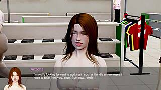 arizona unbridled part 4 redhead shaves her big tits pussy for usa playtime