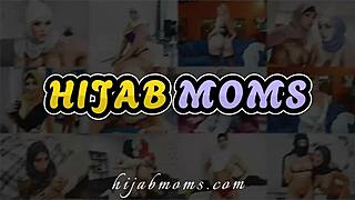 hijab stepmom catches pervy stepsons arab milf curves in taboo encounter