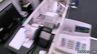 wanna see gorgeous blonde get fucked at pawn shop?
