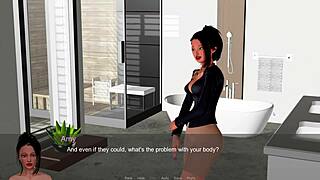 arizona unbridled part 4 redhead shaves her big tits pussy for usa playtime