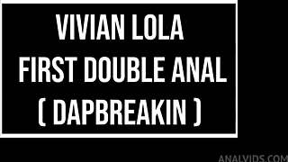 Brazillian Blonde Vivian Lola Takes First Double Anal Dap By Huge Bbc Monster Cocks