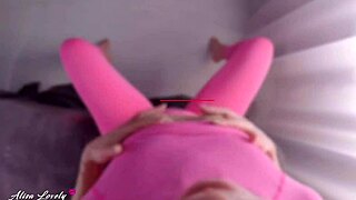Suck Monster Cock In Fishnets Then Play With Thick Cumshot Female Pov
