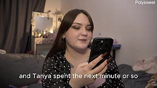 Behind The Scenes: Curvy Bbw Milf Pegs Neighbor And Swallows His Load