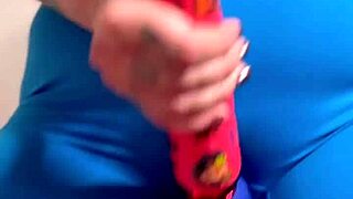 Post-Workout BBW Drips Cum from Juicy Pussy!