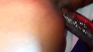 Curious African wet pussy stretched wide by massive BBC intruder