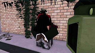 Rice Bunny's Alleyway BBC Pounding with Monster Black Cock Deep Inside