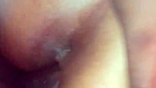 Curious African wet pussy stretched wide by massive BBC intruder