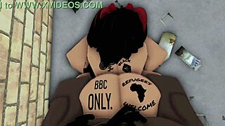 Rice Bunny's Alleyway BBC Pounding with Monster Black Cock Deep Inside