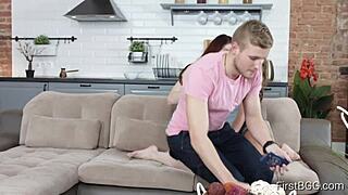 Lovenia Lux and Simona C Share Friendly Ffm Blowjob Cumshot Threesome Fun