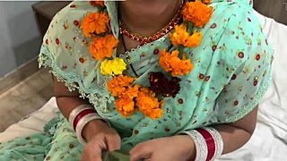 Indian desi girlfriend bends over for boyfriend's big cock homemade fuck