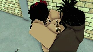 Rice Bunny's Alleyway BBC Pounding with Monster Black Cock Deep Inside