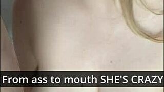 cheating wife olivia bay texts husband her private anal creampie fuck
