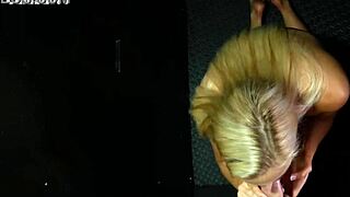 Nine cumshots swallowed by huge sophia at gloryhole
