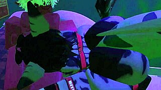 demon pounds shark girl in frantic roblox quickie sex