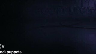 eva mays and cock puppets in wild bisexual ffm 3some deepthroat cum swapping squirting slut experience