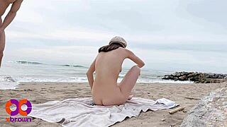 yo, i knocked up a stranger riding me cowgirl on that nude beach!